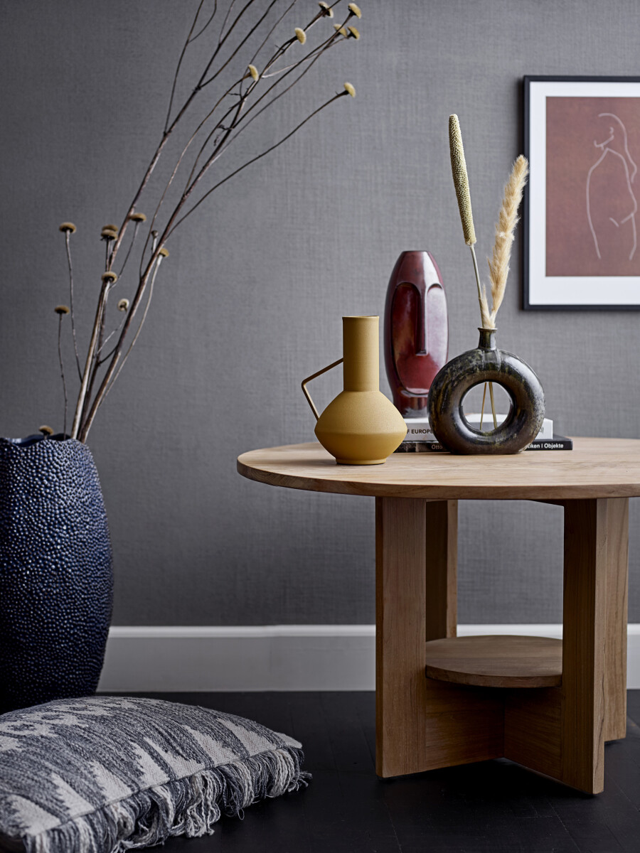 Bloomingville - Baldvin Deko Vase - Brun - Stentøj Keramik