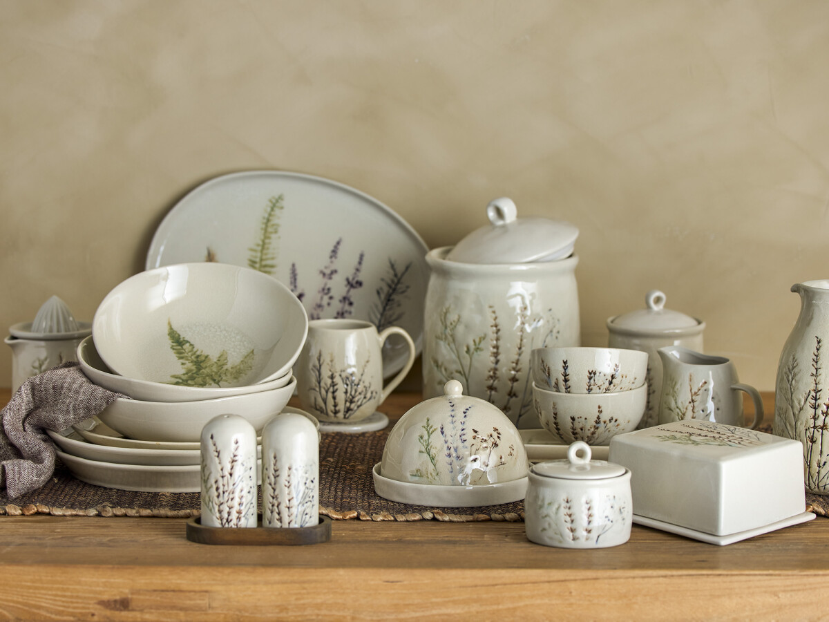 Bloomingville - Bea Krus - Natur - Stentøj Keramik - 6 Stk