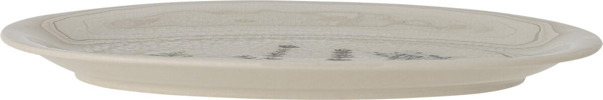 Bloomingville - Bea Serveringsfad - Natur - Stentøj Keramik
