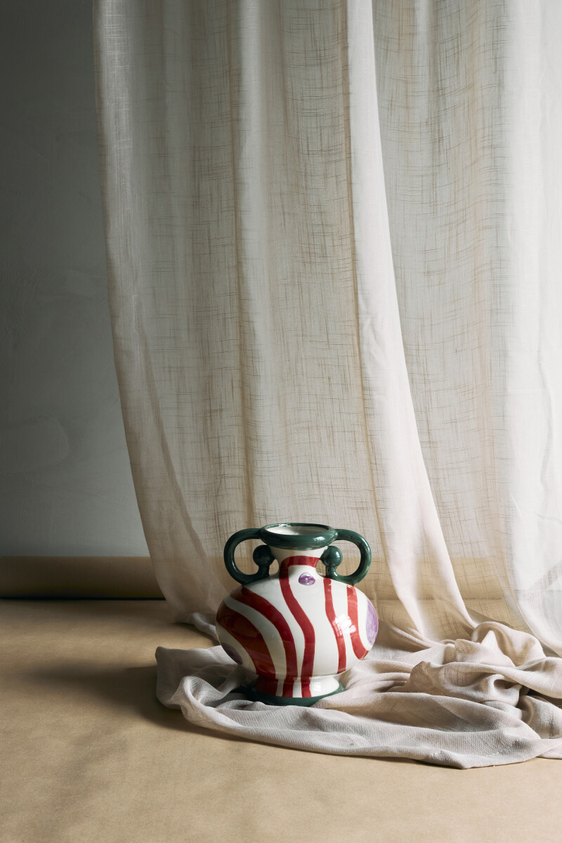 Bloomingville - Betiva Vase - Multifarvet - Stentøj Keramik
