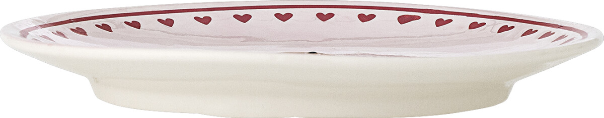 Bloomingville - Binna Tallerkener - Rosa - Stentøj - Ø 16 Cm - 4 Stk