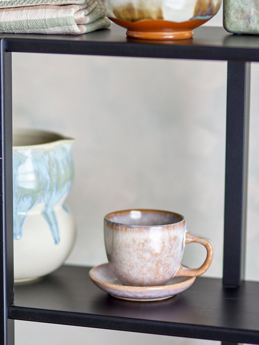 Bloomingville - Brenta Kopper Med Underkop - 8 Dele - Rosa