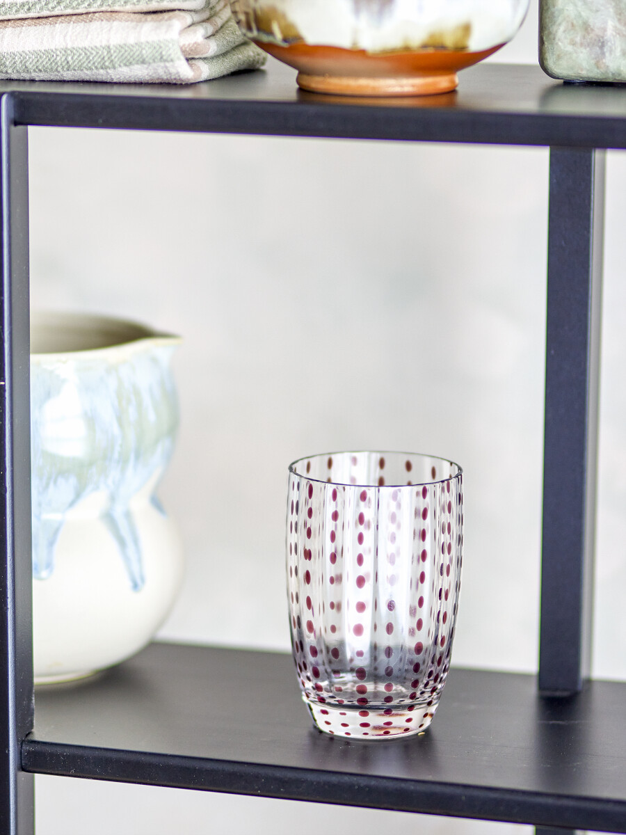Bloomingville Glas - Brinley - Brun - Glas - Sæt Med 4 - 350 Ml