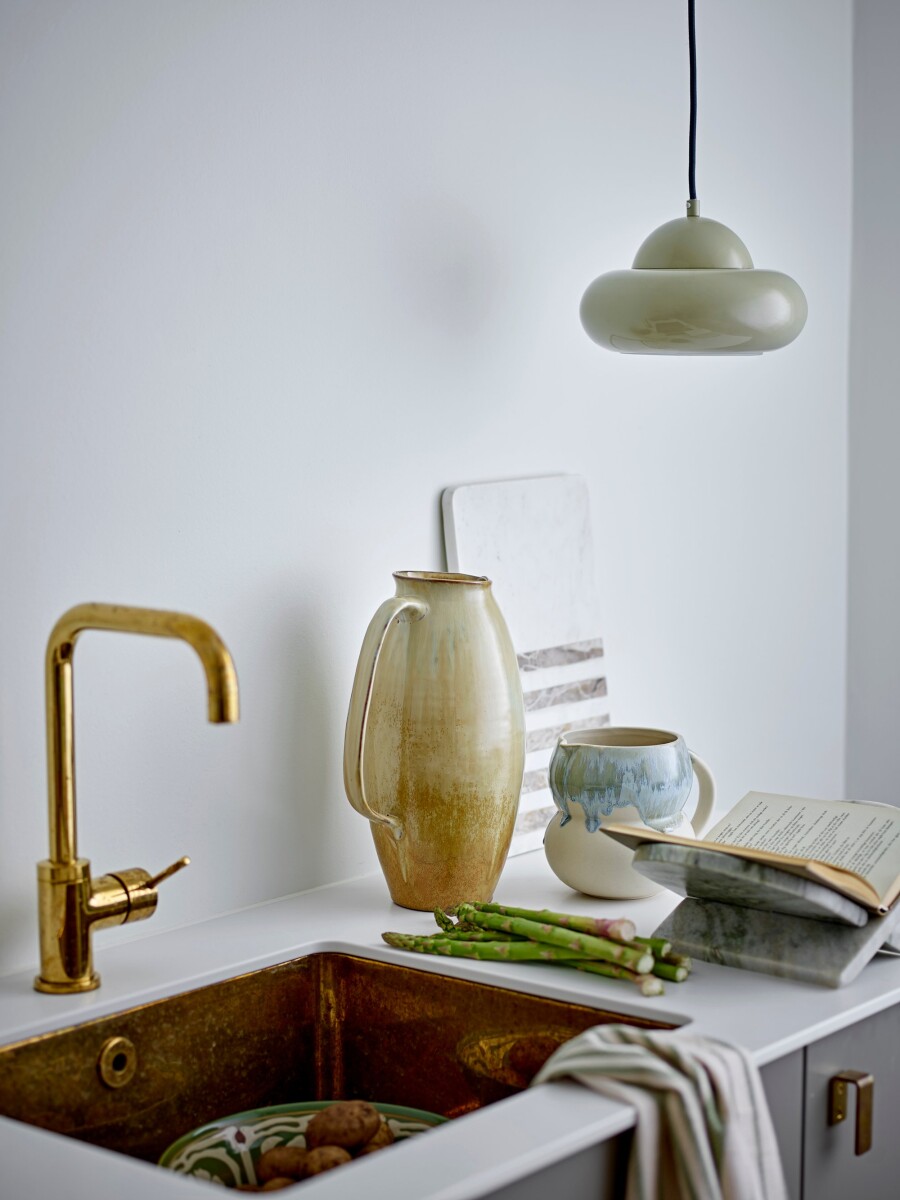 Bloomingville - Bubble Pendel Lampe - Grøn - Metal - E14