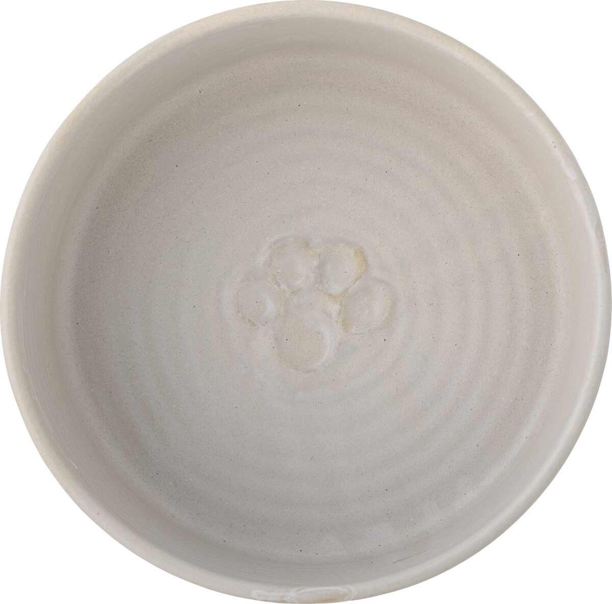 Bloomingville - Buddy Hundeskål - Hvid - Stentøj Keramik