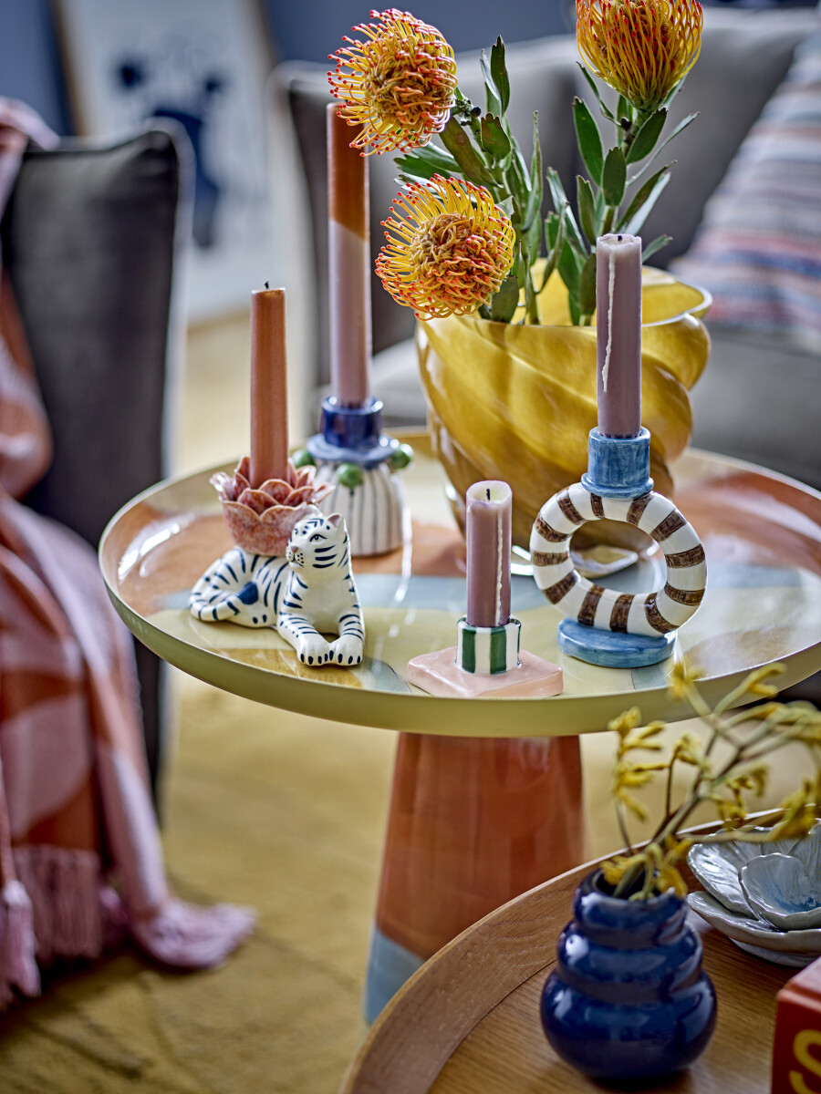 Bloomingville - Callo Urtepotteskjuler - Gul - Glas