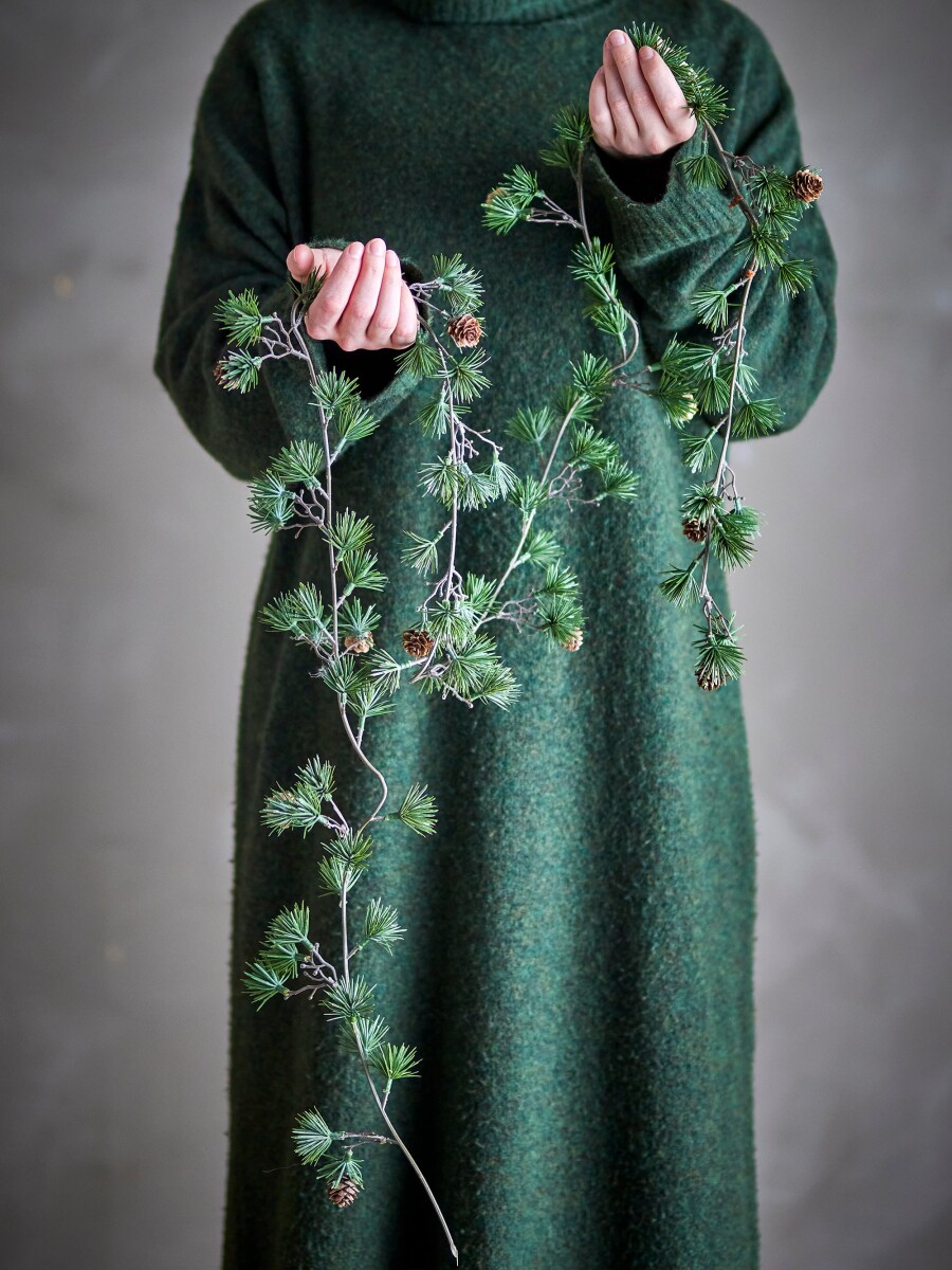 Bloomingville - Cedar Juleguirlande - Kunstig Gran - Grøn - 2 Meter
