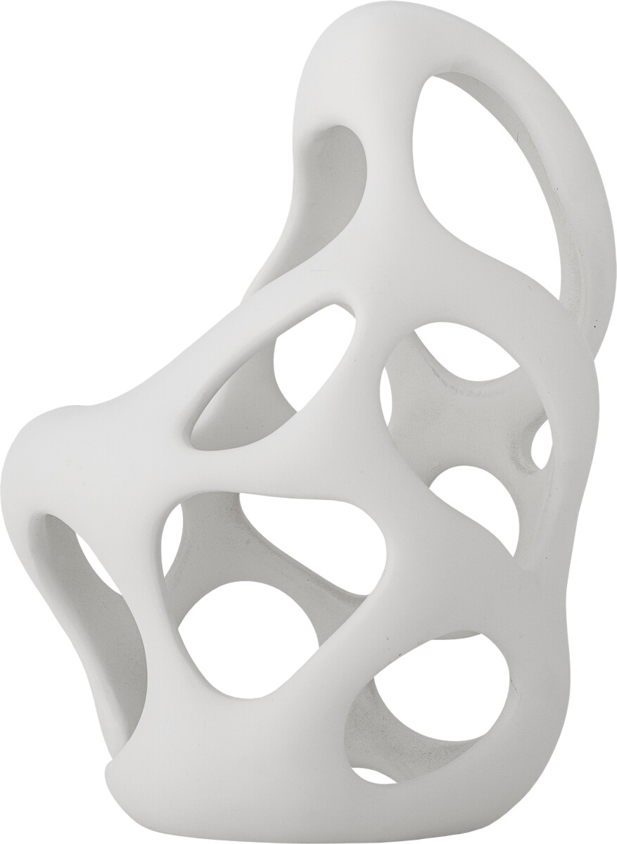 Bloomingville - Chanet Skulptur Dekoration - Hvid - Polyresin