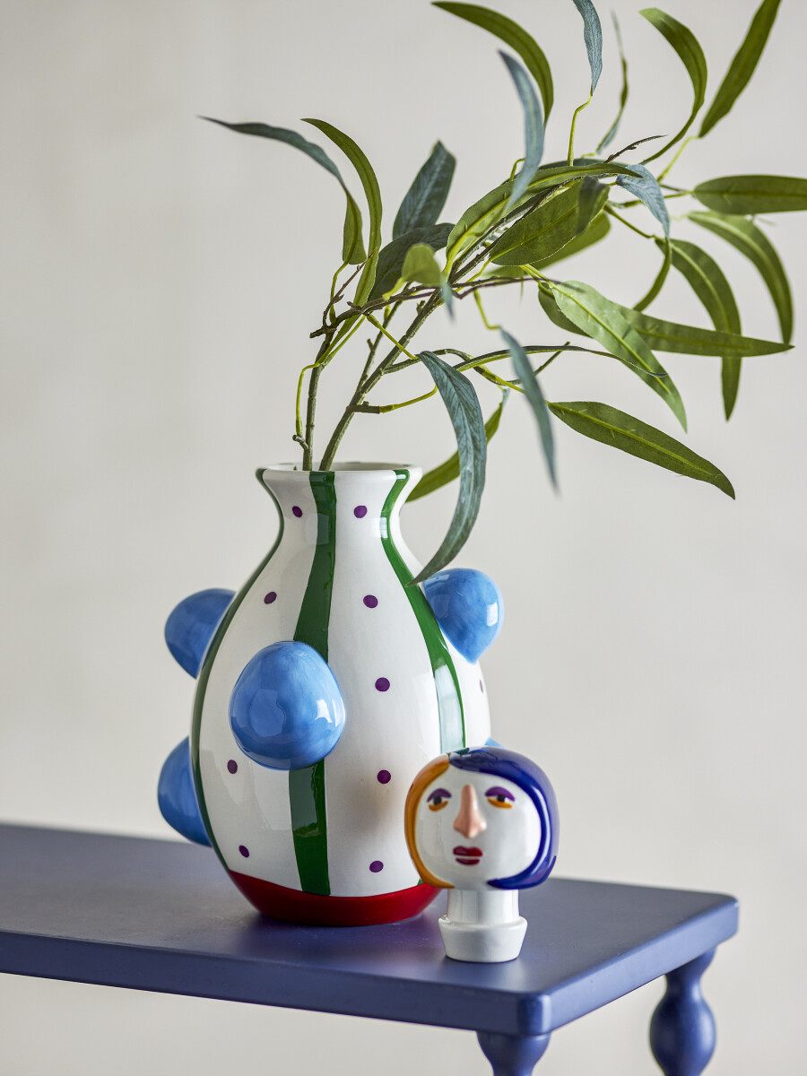 Bloomingville - Conneli Vase - Multifarvet - Keramik
