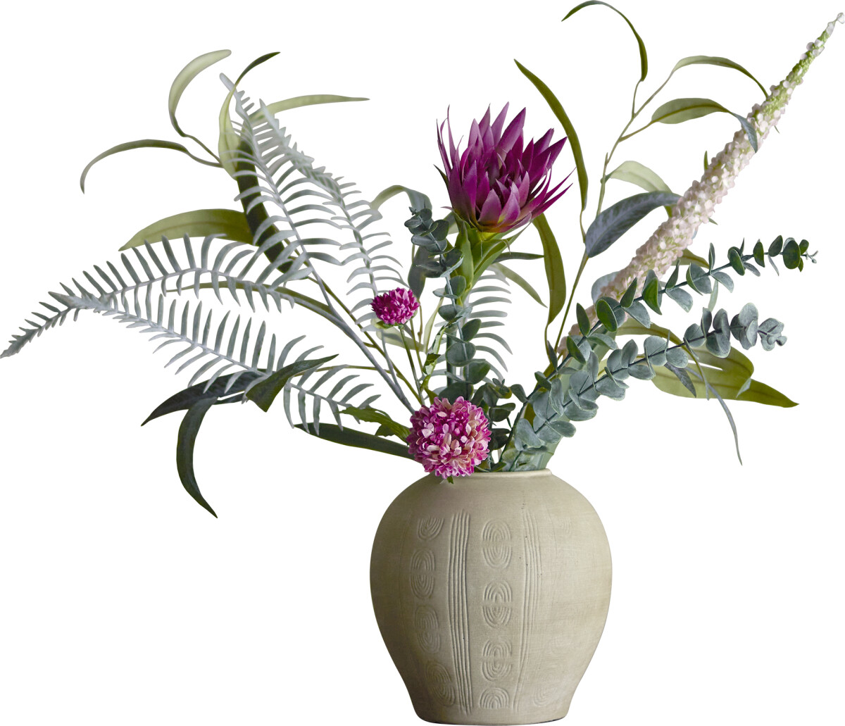 Bloomingville - Kunstige Blomster - Buket - Rød