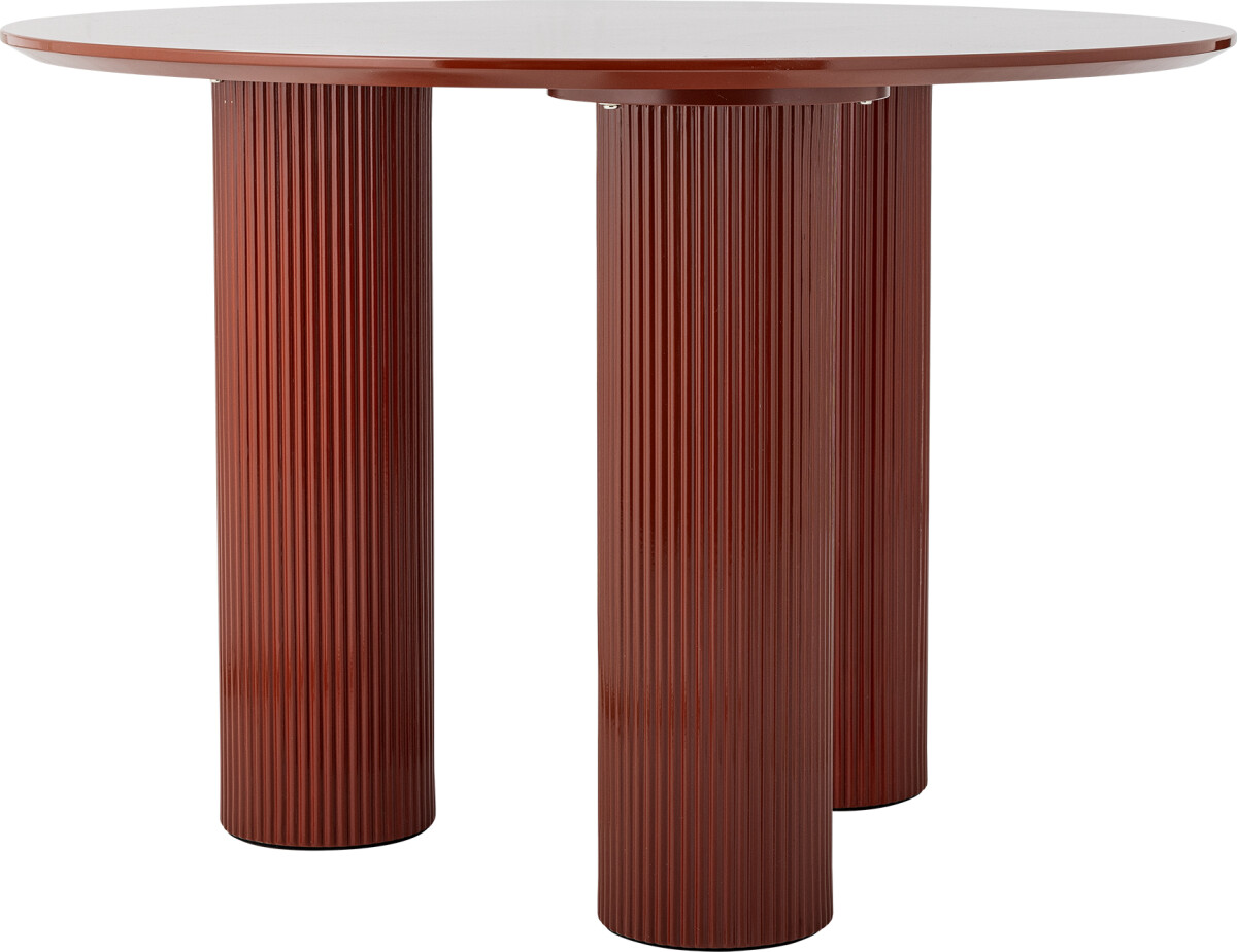 Bloomingville - Della Spisebord - Rød - 110 Cm - Mdf Træ