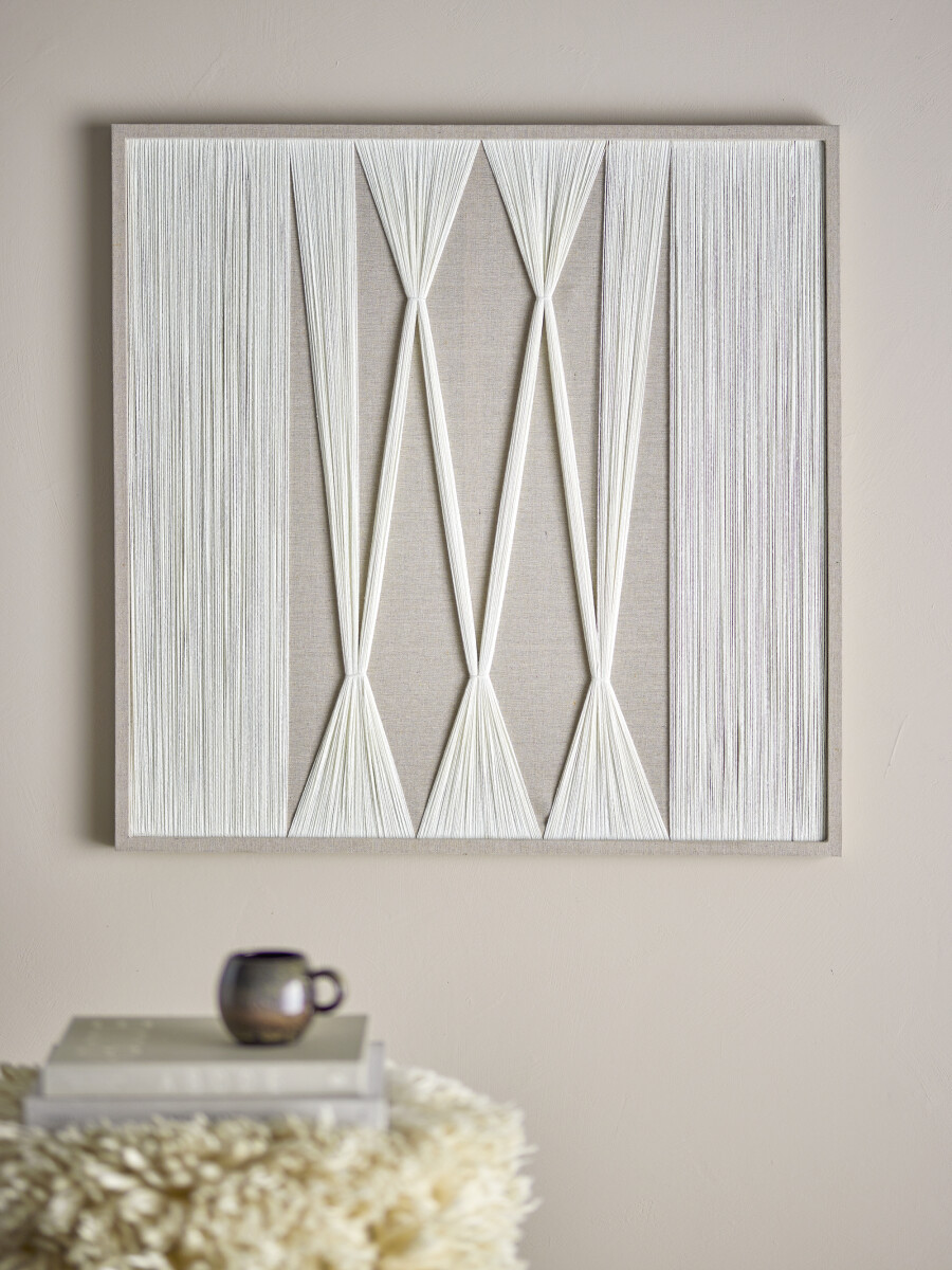 Bloomingville - Didder Vægdekoration - Natur - Bomuld