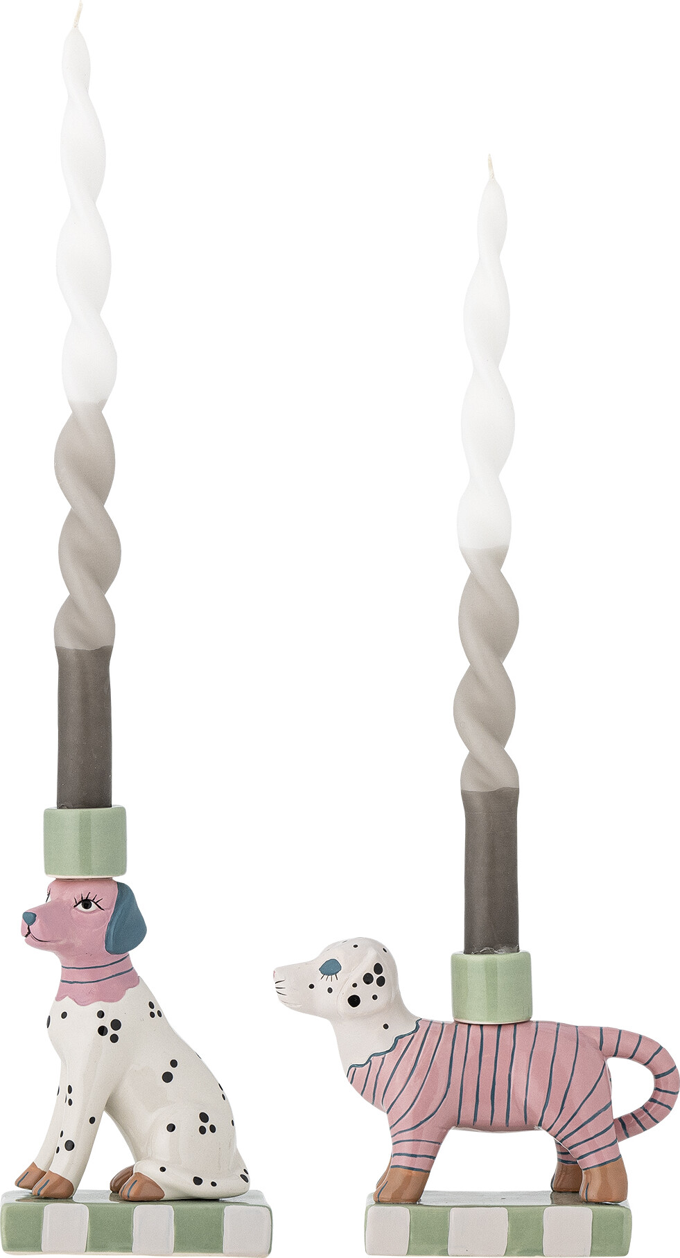 Bloomingville Lysestage - Doglie - Stentøj - Sæt Med 2