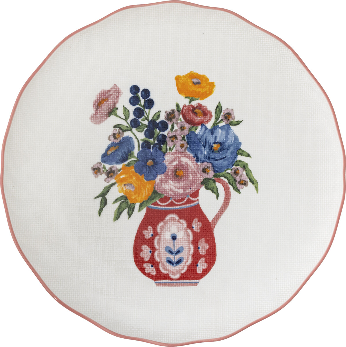 Bloomingville - Dorothy Kagefad - Rosa - Stentøj Keramik