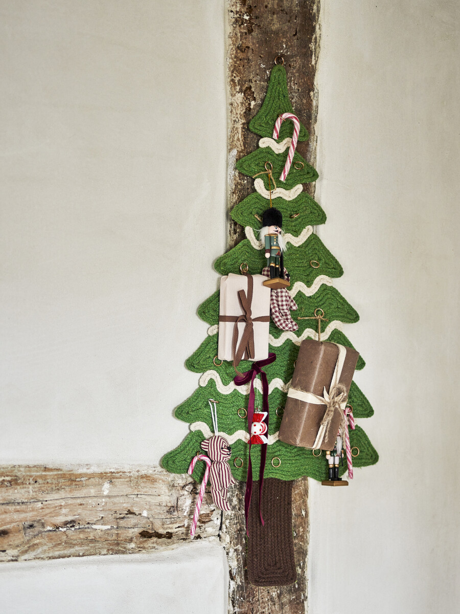 Bloomingville - Douglas Julekalender - Grøn - Bomuld