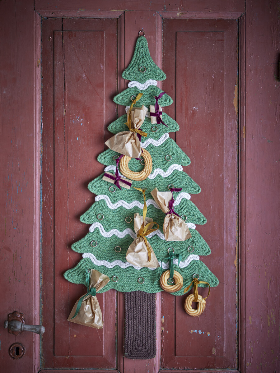 Bloomingville - Douglas Julekalender - Grøn - Bomuld