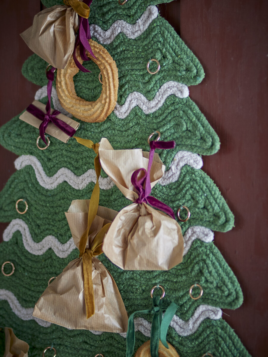 Bloomingville - Douglas Julekalender - Grøn - Bomuld