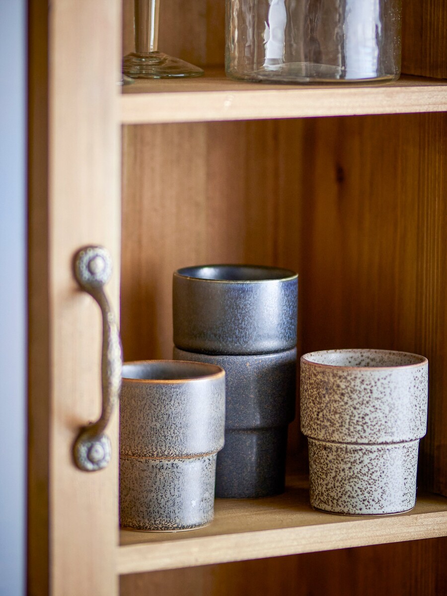 Bloomingville - Ewan Kopper - Brun - 4 Stk - Stentøj Keramik