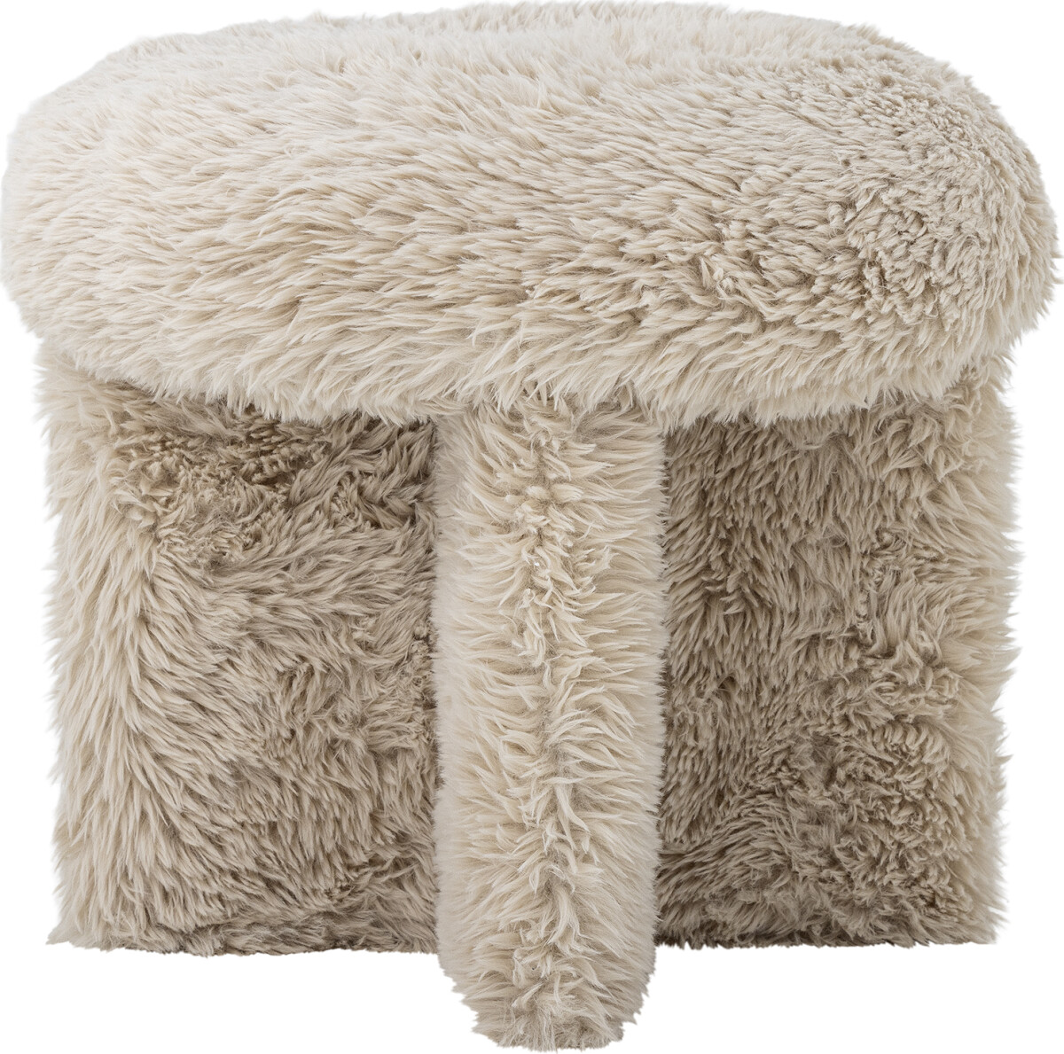 Bloomingville Puf - Frikka - Natur - Polyester