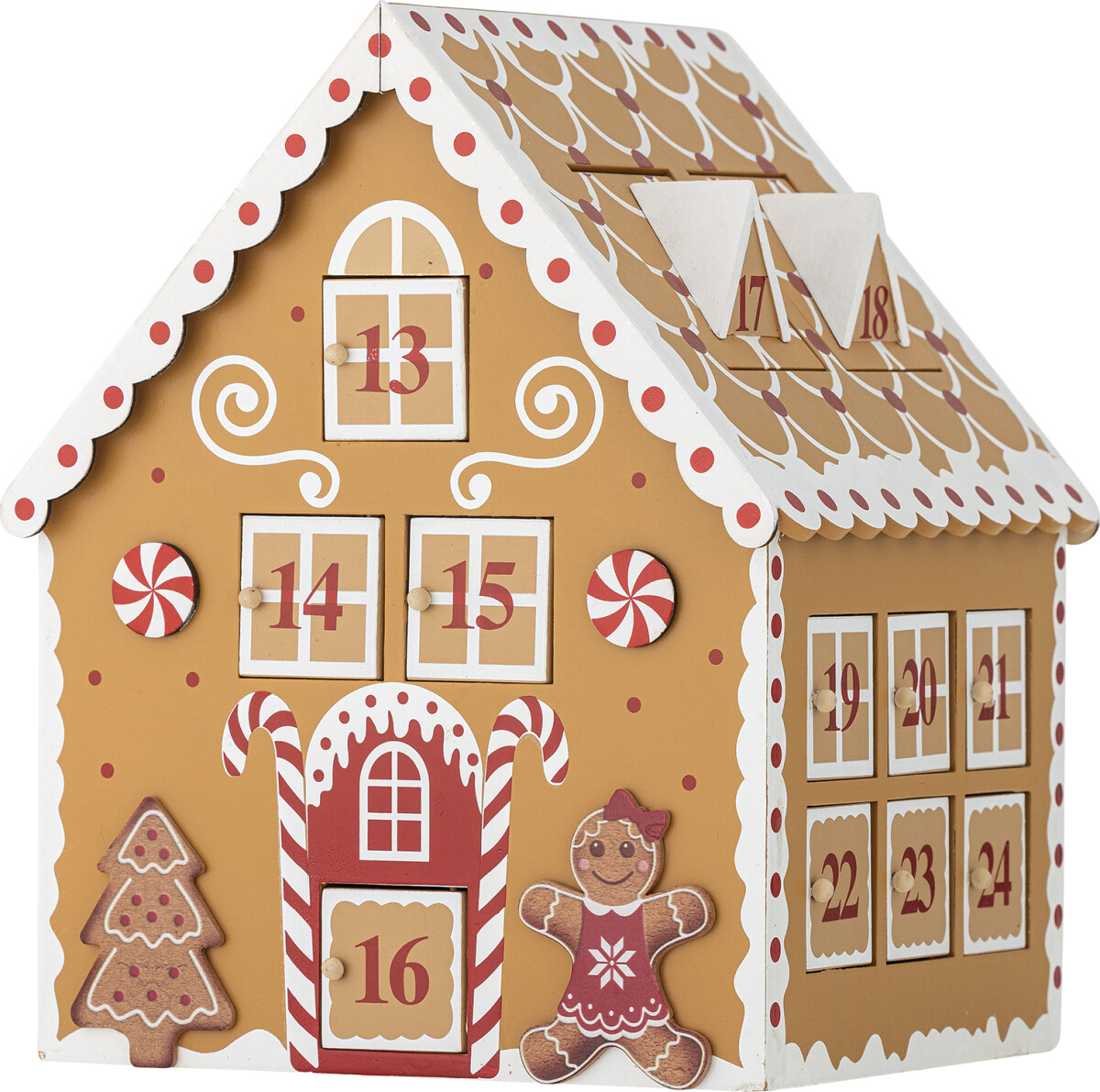Bloomingville - Ginnie Kalender - Brun - Mdf