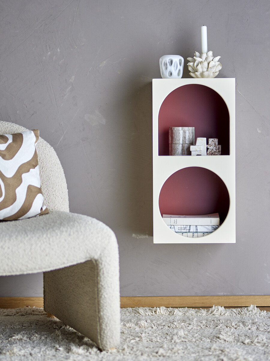 Bloomingville Bogreol - Graphia - Hvid - Mdf - 30X60 Cm