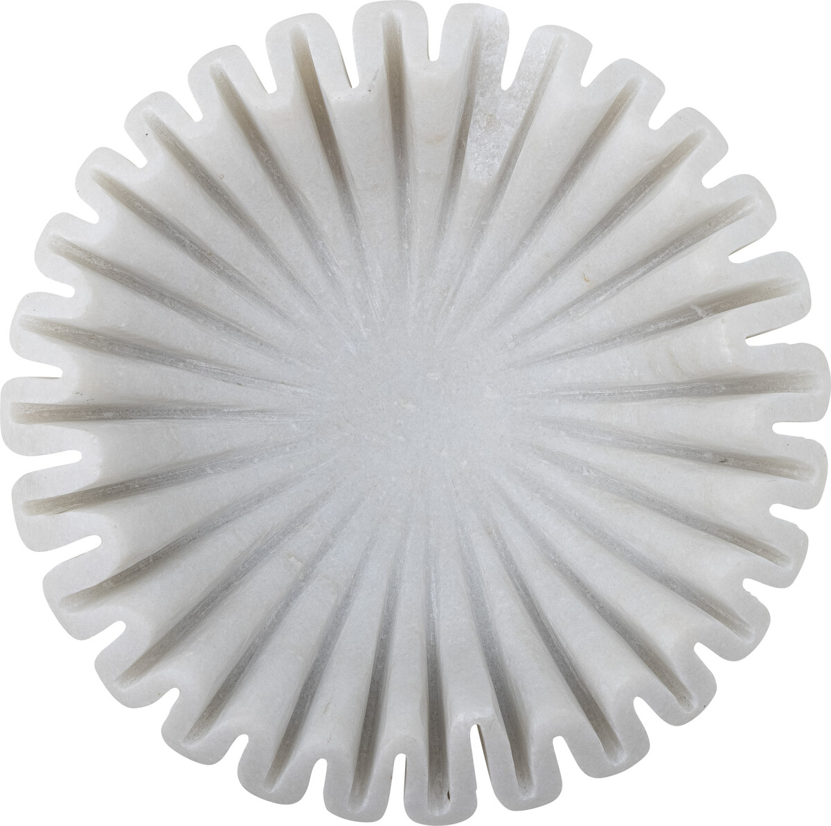 Bloomingville - Harmonia Skål - Hvid - Marmor