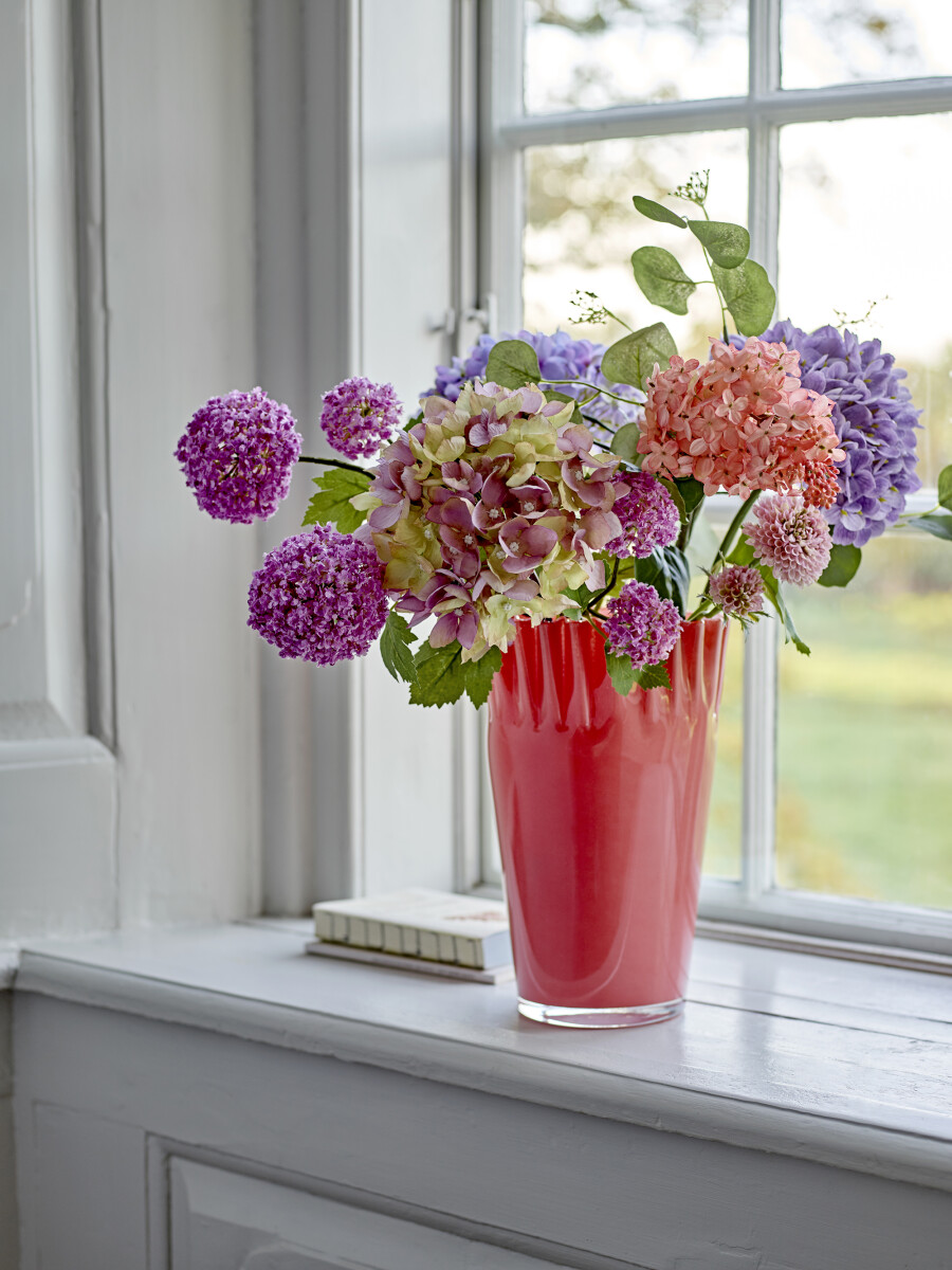 Bloomingville - Janine Vase - Orange - Glas