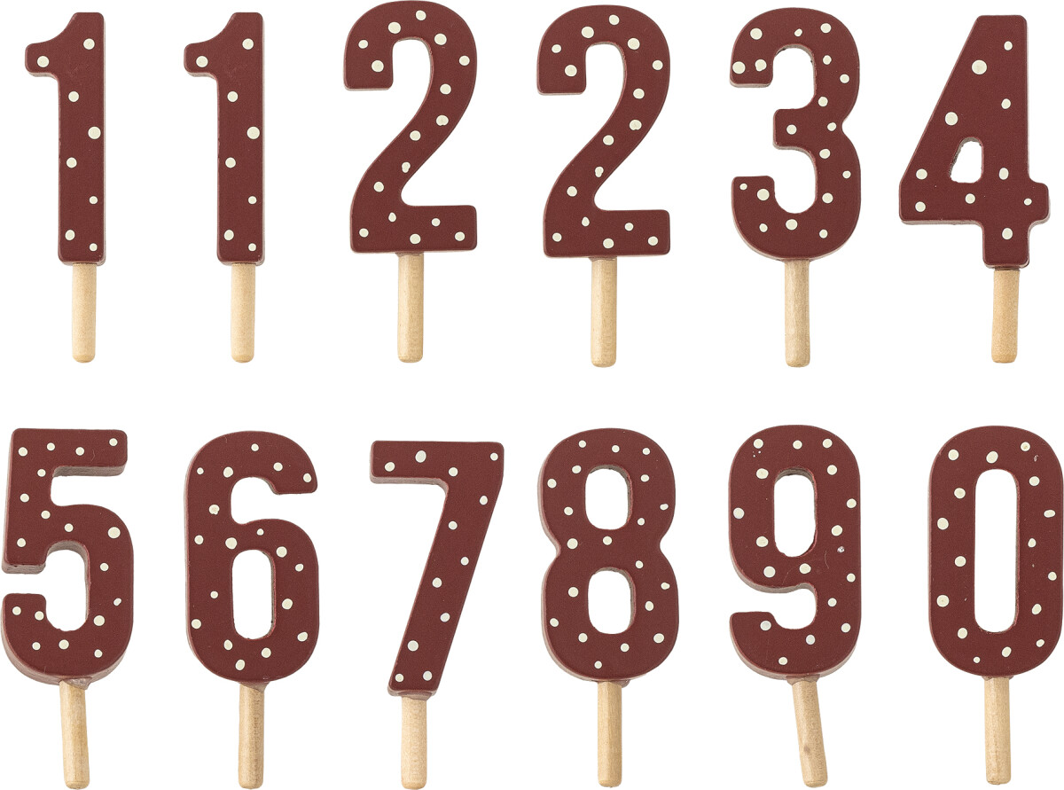 Bloomingville - Junaid Juletog - Rød - Mdf