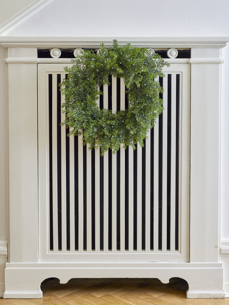 Bloomingville - Juniper Kunstig Julekrans - Grøn - Ø 55 Cm