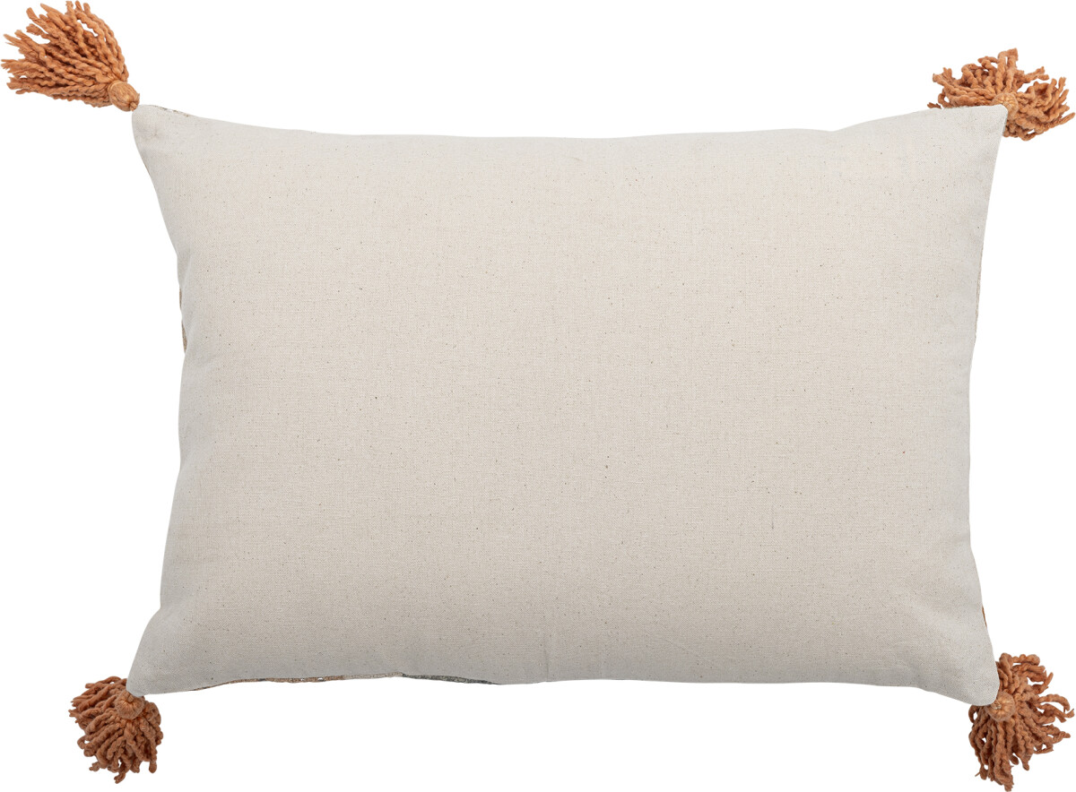 Bloomingville - Lanzo Pude - Orange - Bomuld - 50X35 Cm