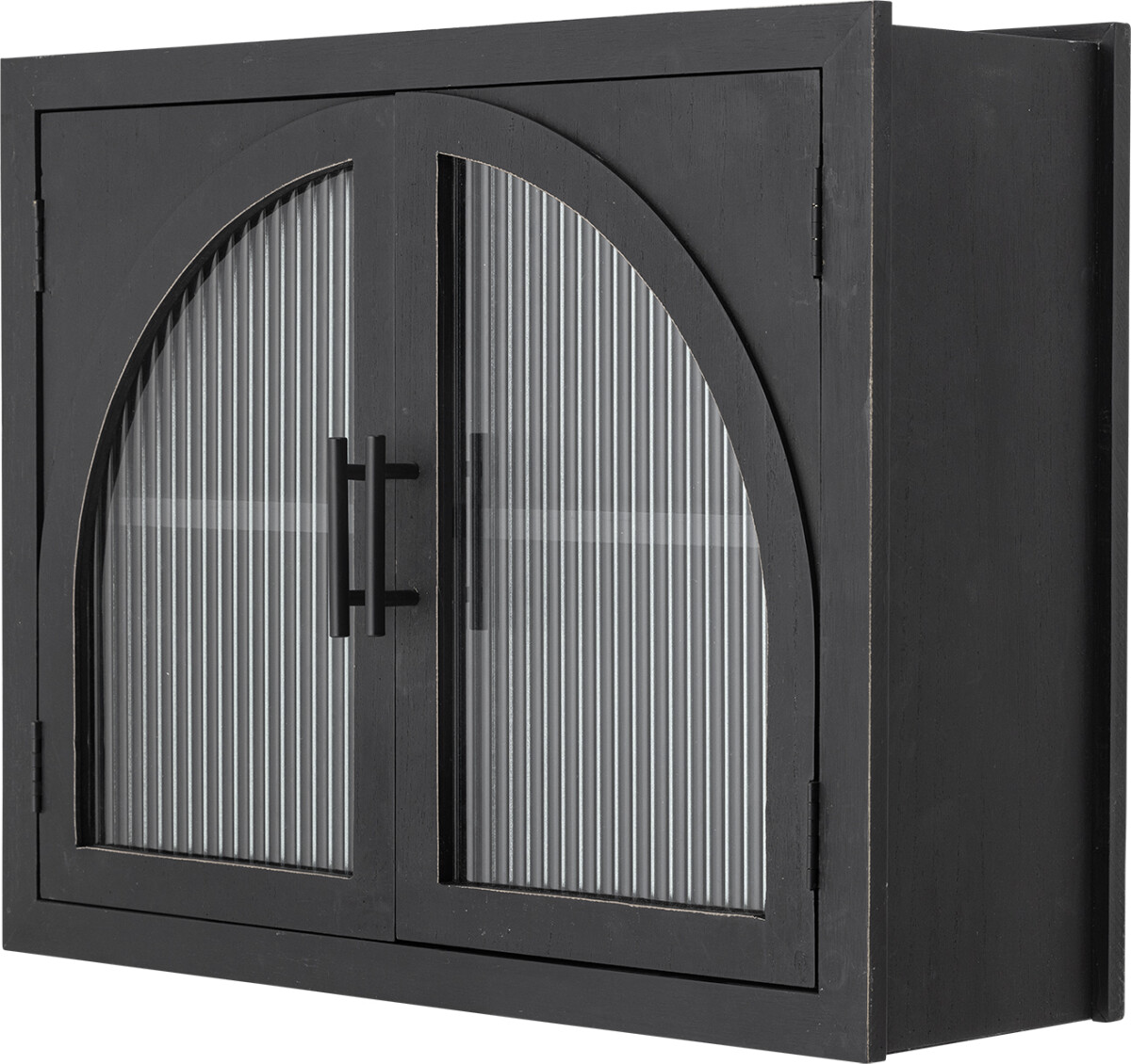 Bloomingville - Lario Vægskab - Sort - Fyr Træ - 62X49X23 Cm
