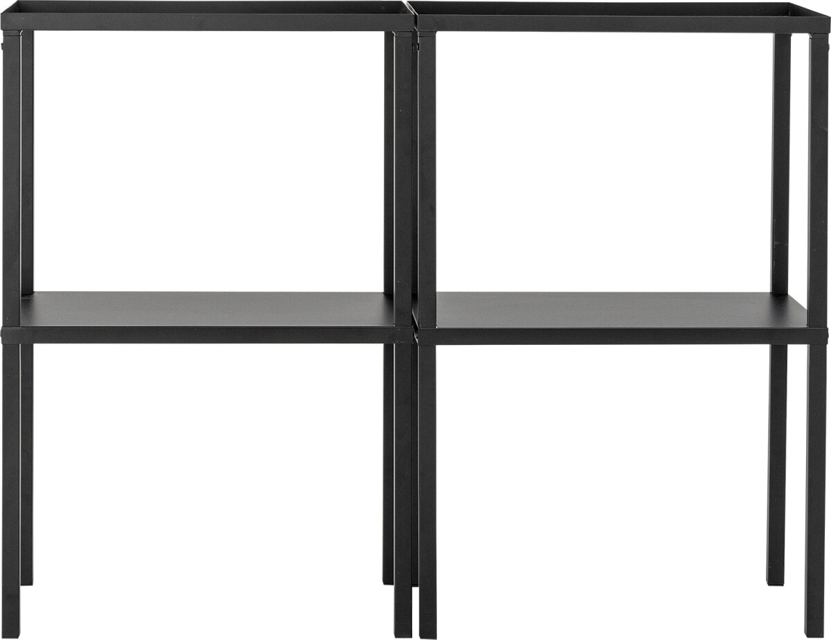 Bloomingville - Loups Bogreol - Sort - Metal - 1 Modul