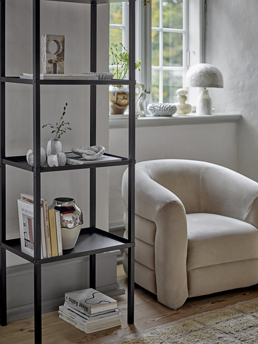 Bloomingville - Loups Bogreol - Sort - Metal - 1 Modul