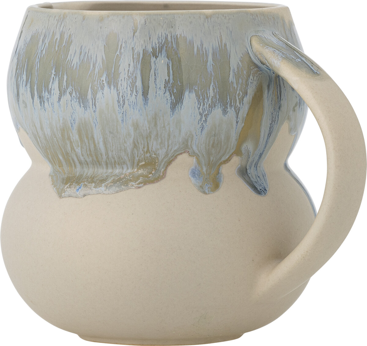 Bloomingville Kande - Luna - Blå - Stentøj - 1500 Ml