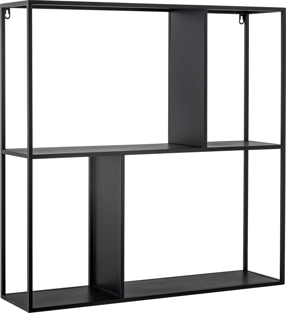 Bloomingville - Mack Hylde Til Væg - Sort - Metal