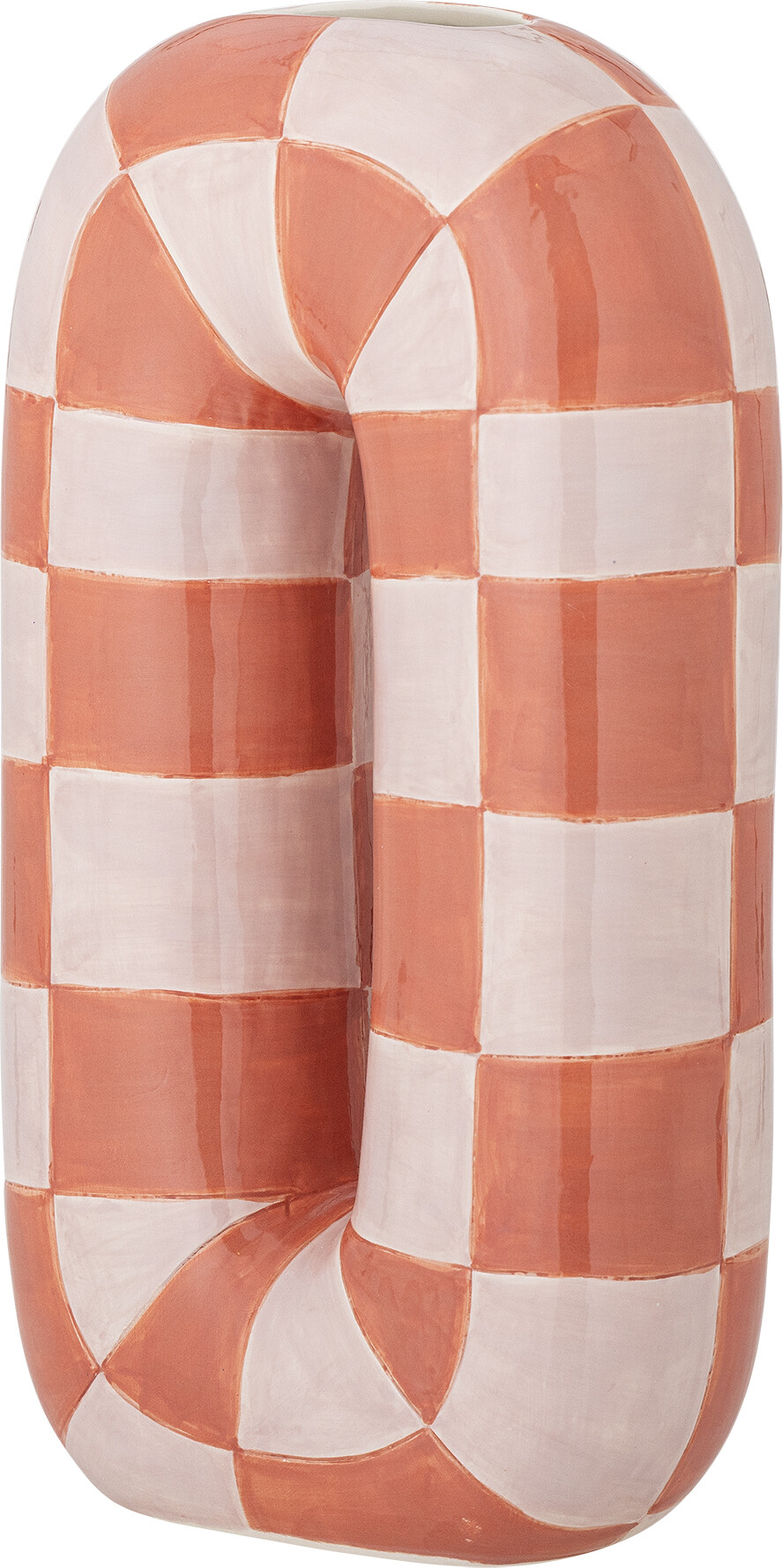 Bloomingville - Mae Vase - Orange - Keramik - 18 5X32X8 5 Cm