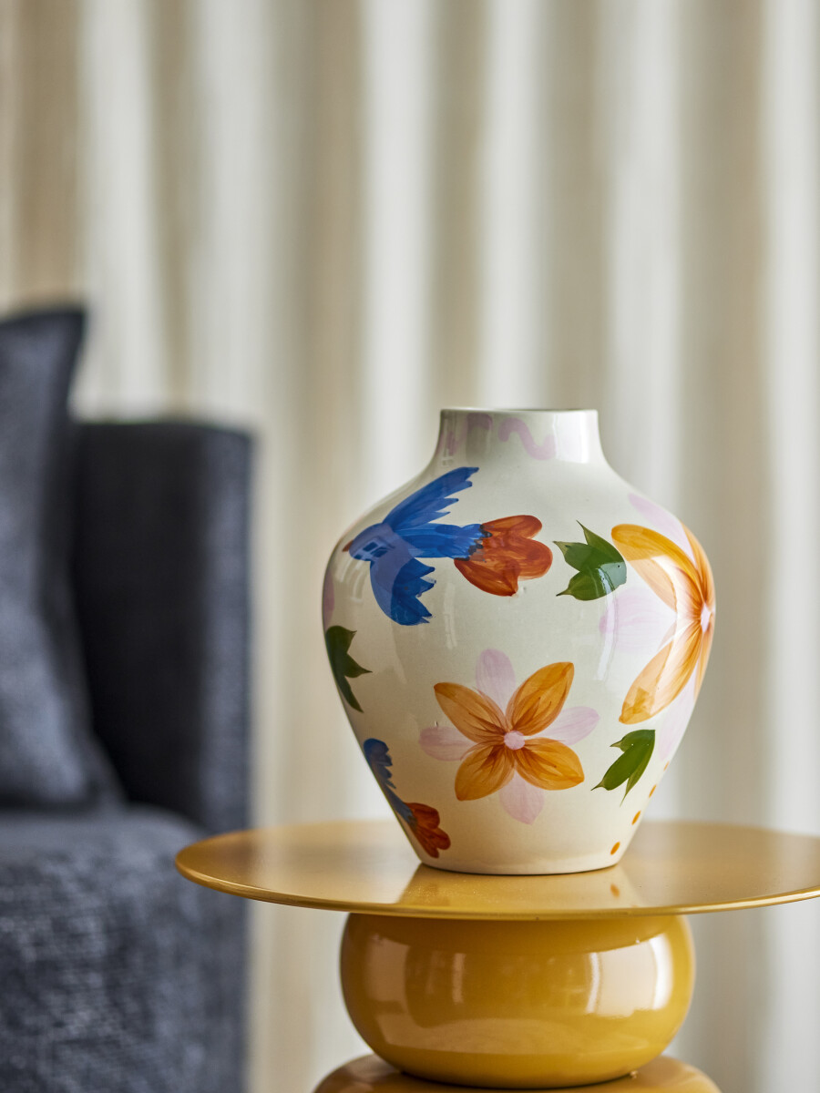 Bloomingville - Vase Maricala - Stentøj - 27X22 Cm