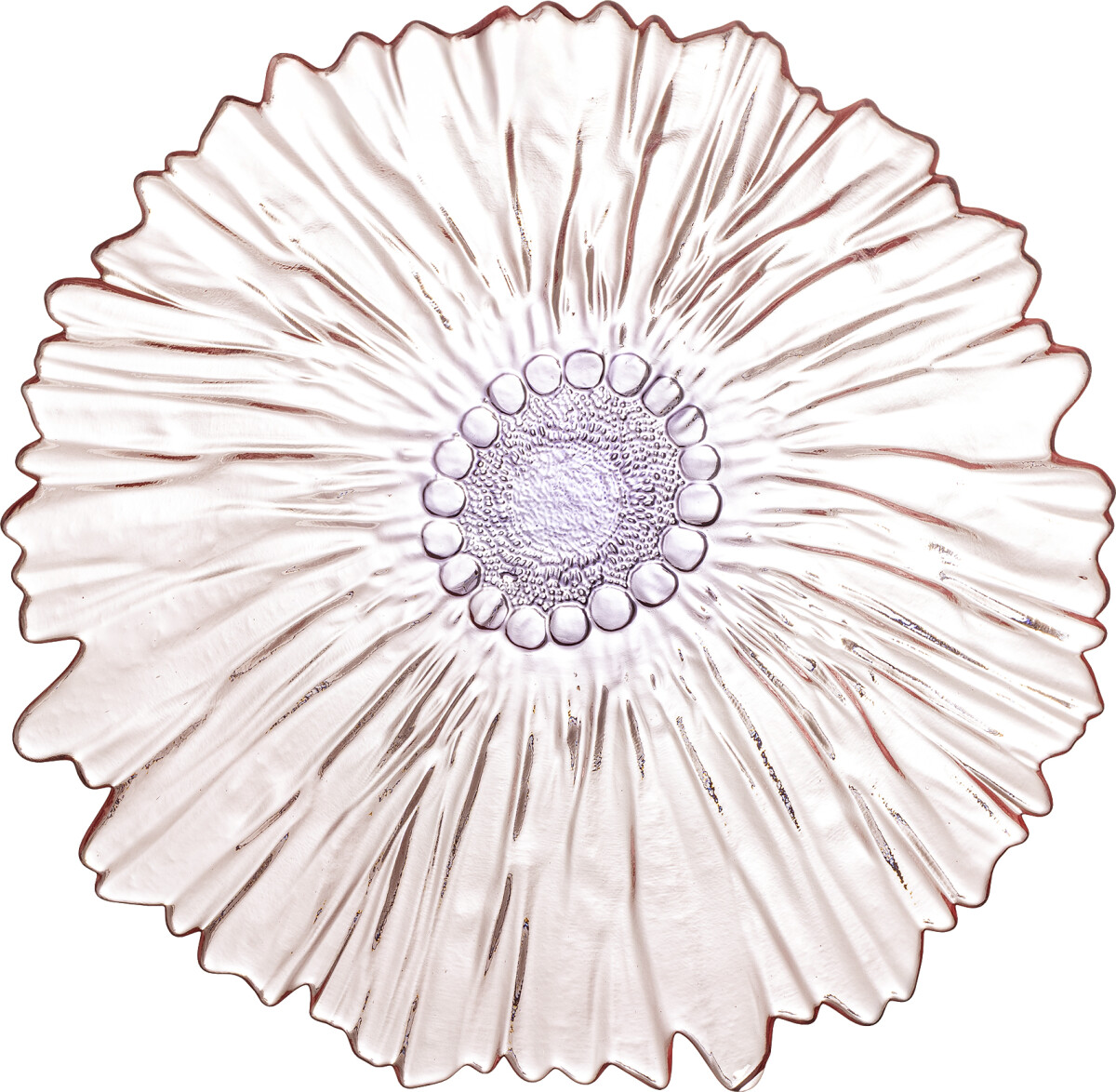 Bloomingville - Skål Mariko - Rosa - Glas - Ø31 Cm