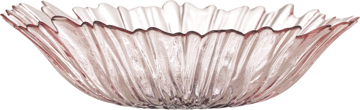 Bloomingville - Skål Mariko - Rosa - Glas - Ø31 Cm