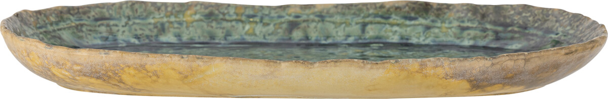 Bloomingville - Milani Serveringsfad - Grøn - Stentøj Keramik