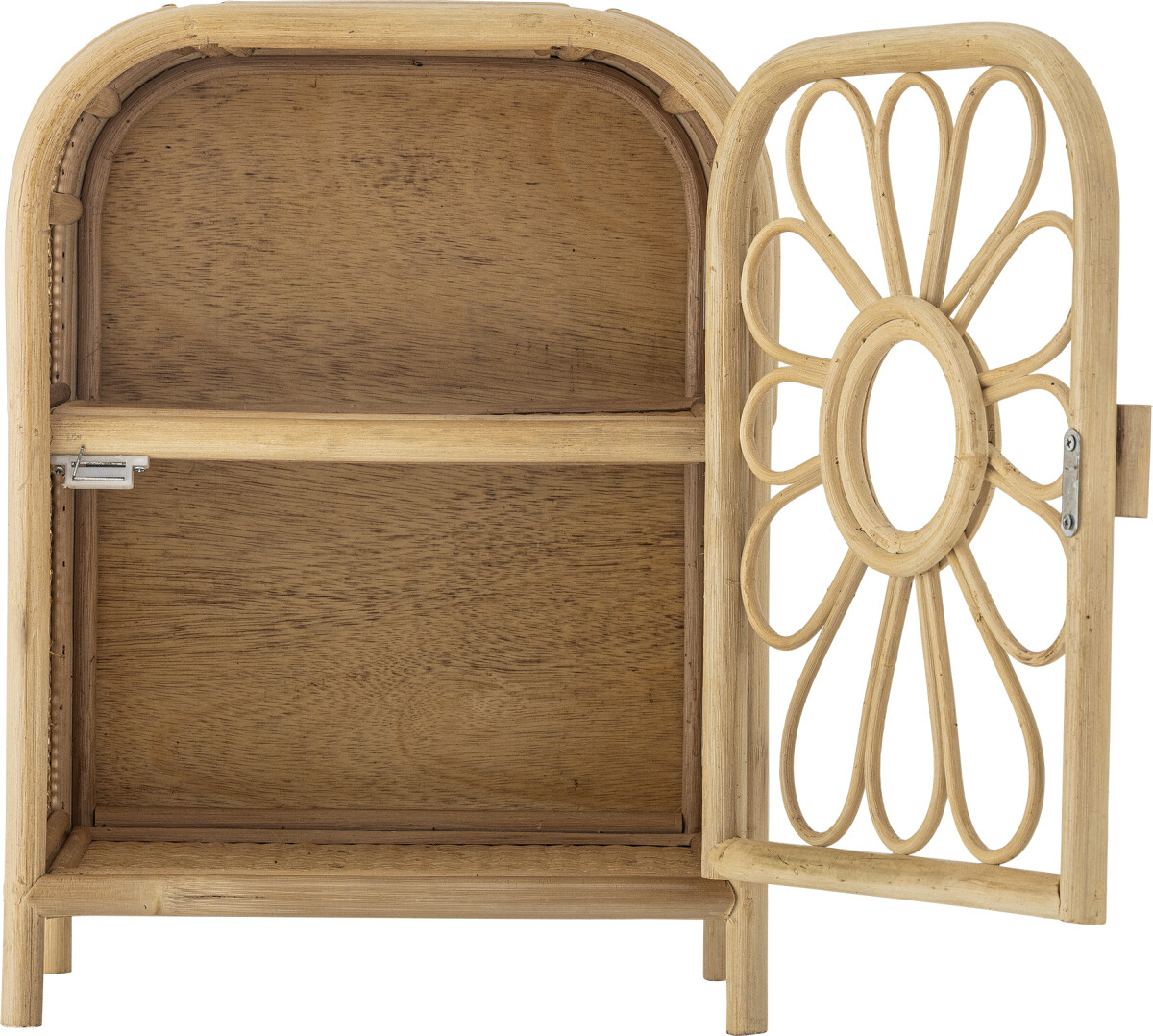 Bloomingville Mini - Anuke Skab Til Børneværelse - Natur - Rattan