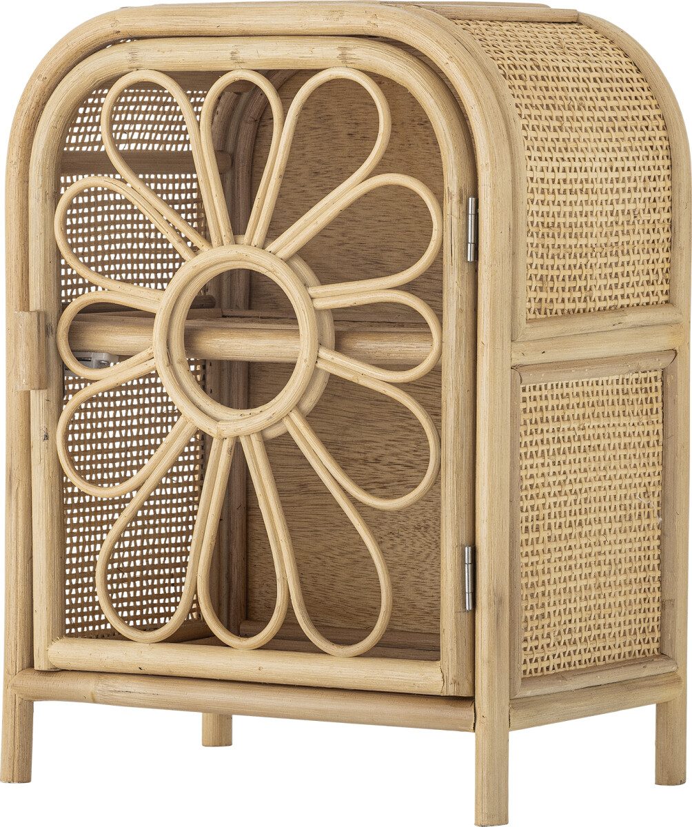 Bloomingville Mini - Anuke Skab Til Børneværelse - Natur - Rattan