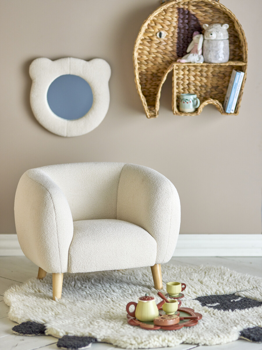 Bloomingville Mini - Cade Børnestol - Hvid - Plywood