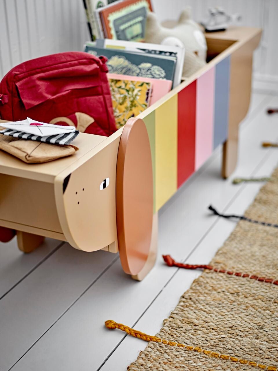 Bloomingville Mini Hund - Charlie Bogkasse Til Børn