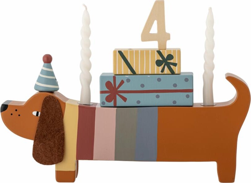 Bloomingville Mini - Charlie Fødselsdagsdekoration - Brun - Lotus