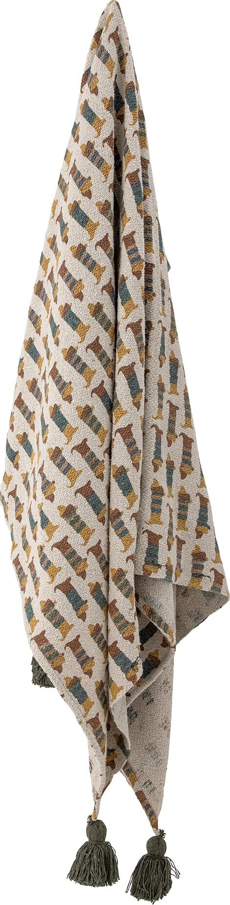 Bloomingville Mini - Charlie Plaid - Bomuld - 160X130 Cm