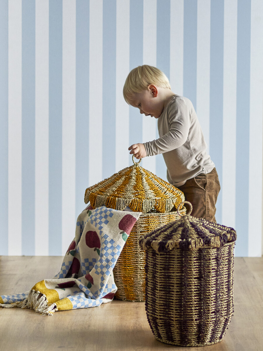 Bloomingville Mini - Cikkeline Fletkurve Med Låg Til Børn - 2 Stk