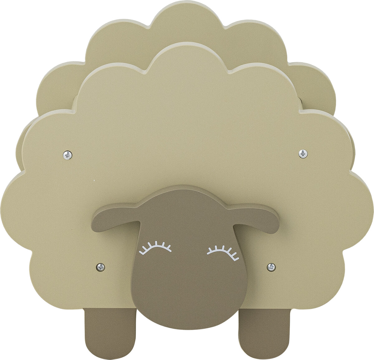 Bloomingville Mini - Dolly Bogreol Til Børn - Grå - Mdf