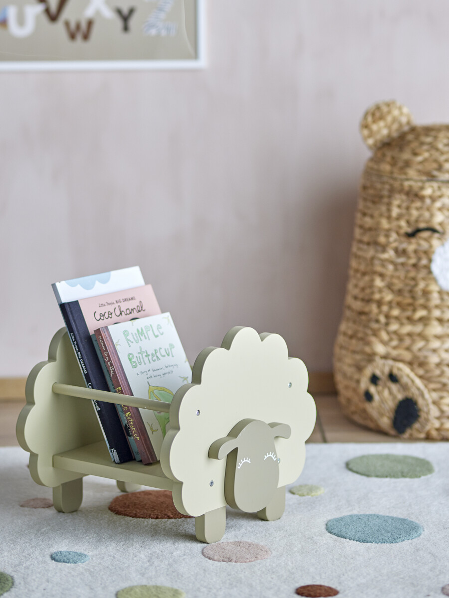 Bloomingville Mini - Dolly Bogreol Til Børn - Grå - Mdf