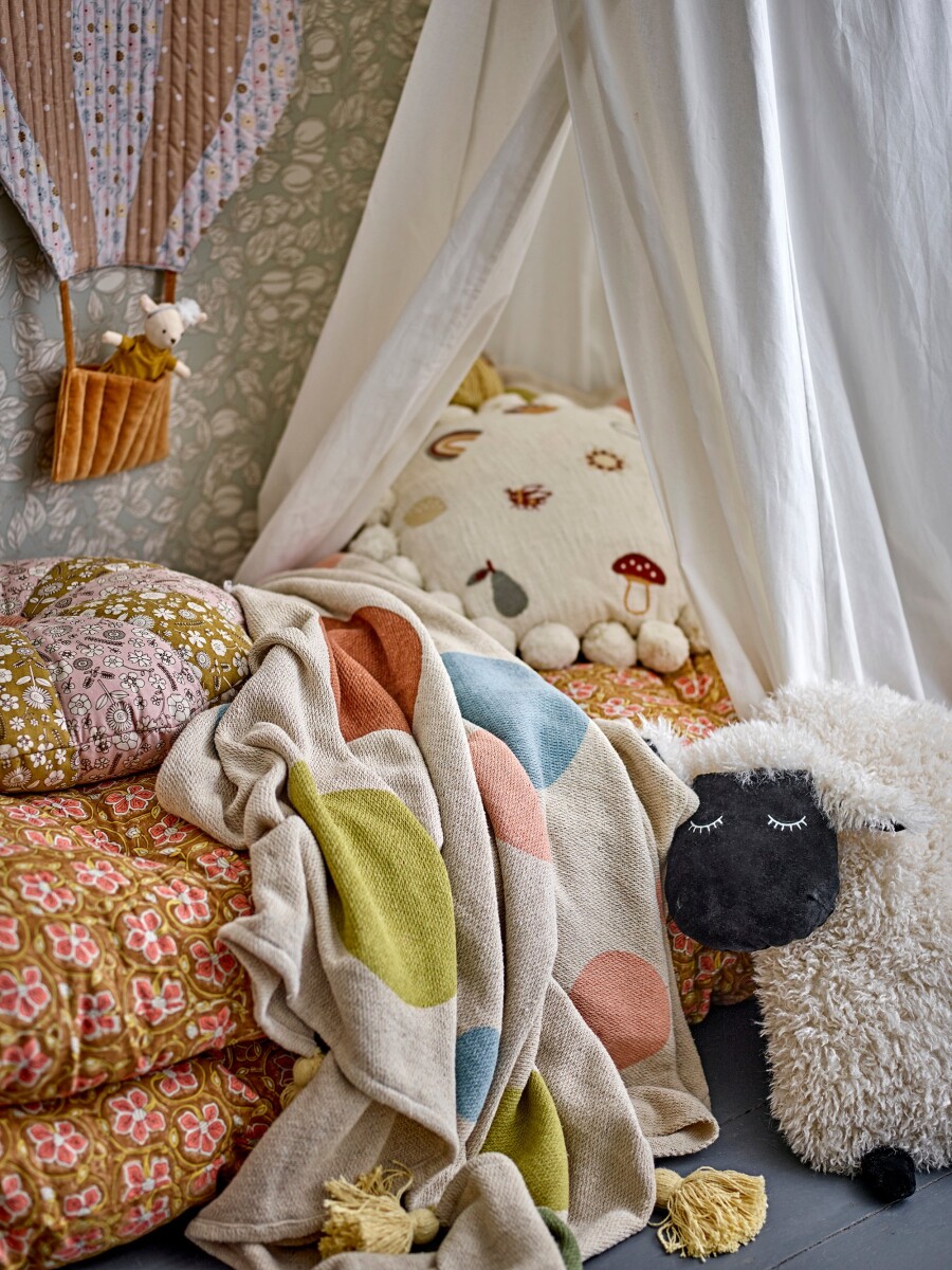 Bloomingville Mini - Dolly Pyntepude Til Børn - Får - Hvid